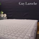 Guy Laroche Semi-Micro Fiber Dandy Grey Comforter High Density Quilted Premium Bedding for All Seasons _ Made in Korea